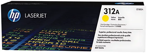 HP CF382A/312A Tonerkartusche gelb, 2.700 Seiten ISO/IEC 19798