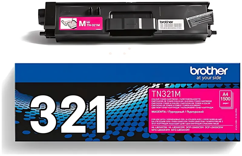 Brother TN-321M Toner-Kit magenta, 1.500 Seiten ISO/IEC 19798