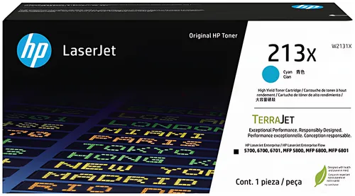 HP W2131X/213X Tonerkartusche cyan High-Capacity, 6.000 Seiten ISO/IEC 19798