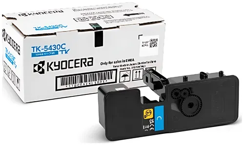 Kyocera 1T0C0ACNL1/TK-5430C Toner-Kit cyan, 1.250 Seiten ISO/IEC 19752