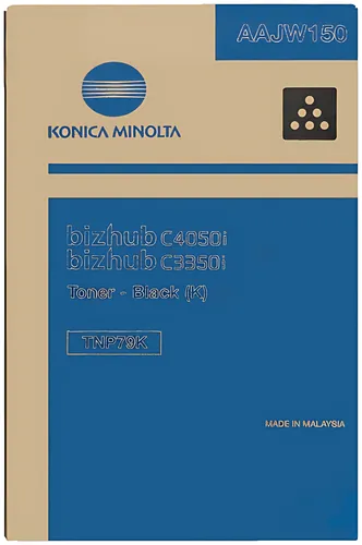 Konica Minolta AAJW150/TNP-79K Toner schwarz, 13.000 Seiten