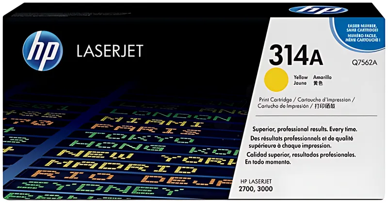 HP 314A Toner gelb