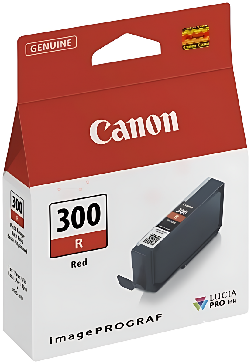 Canon 4199C001/PFI-300R Tintenpatrone rot 14,4ml