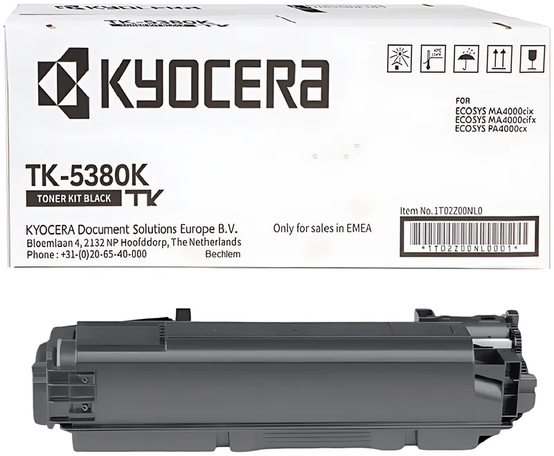 Kyocera 1T02Z00NL0/TK-5380K Toner-Kit schwarz, 13.000 Seiten ISO/IEC 19752