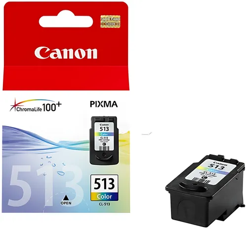 Canon 2971B001/CL-513 Druckkopfpatrone color, 349 Seiten ISO/IEC 24711 145 Fotos 13ml