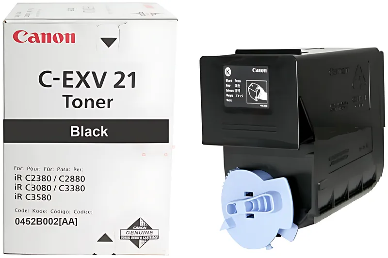 Canon 0452B002/C-EXV21 Toner schwarz, 26.000 Seiten/5% 575 Gramm