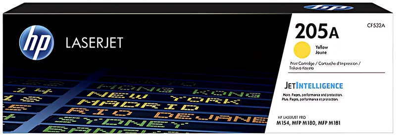 HP Toner gelb