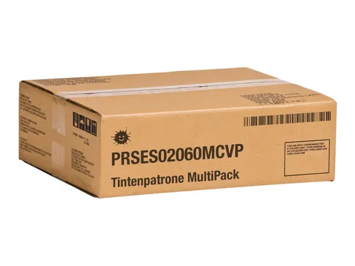 Kompatibel PRSES02060MCVP Tintenpatrone MultiPack Bk,C,M,Y VE=4 (ersetzt Epson SJI-C-22-P-(C) SJI-C-22-P-(K) SJI-C-22-P-(M) SJI-C-22-P-(Y))