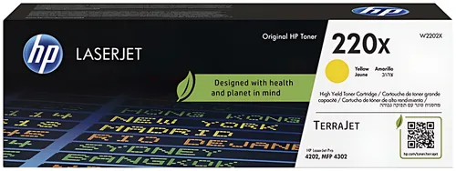 HP W2202X/220X Tonerkartusche gelb High-Capacity, 5.500 Seiten ISO/IEC 19798