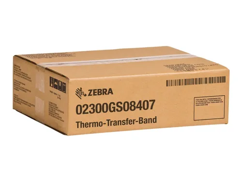 Zebra 02300GS08407 Thermo-Transfer-Band 84mm x 74m VE=12