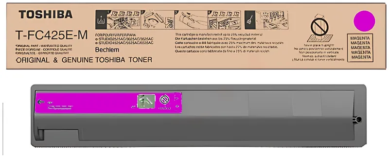 Toshiba 6AJ00000237/T-FC425EM Toner-Kit magenta, 38.000 Seiten