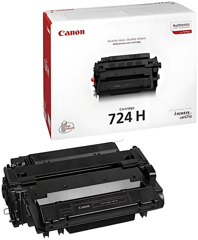 Canon 3482B002/724H Tonerkartusche schwarz, 12.500 Seiten ISO/IEC 19752