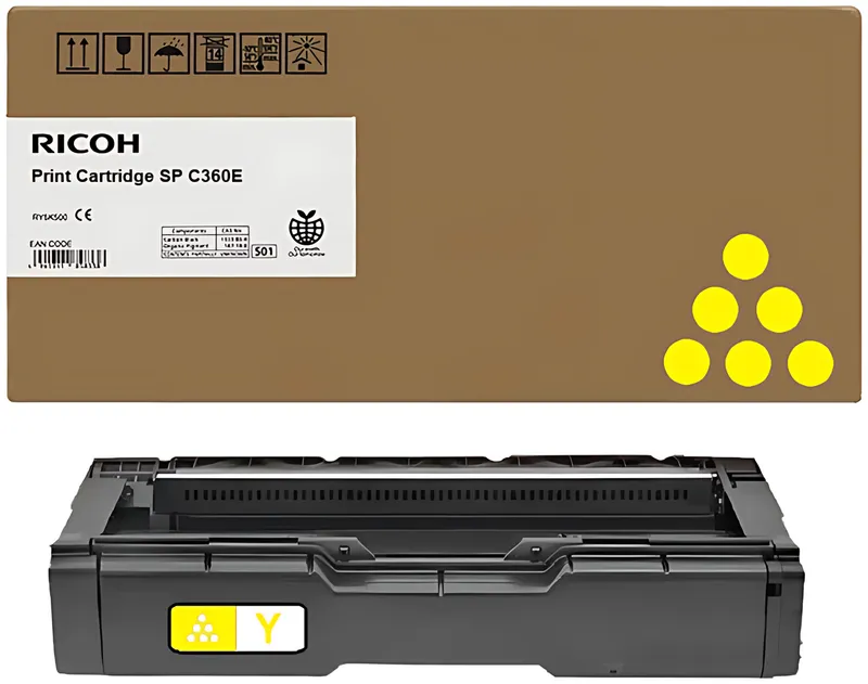 Ricoh SPC340E Toner gelb