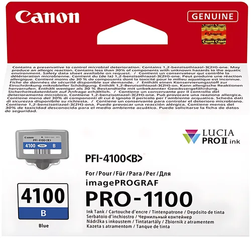 Canon 6786C001/PFI-4100B Tintenpatrone blau 80ml