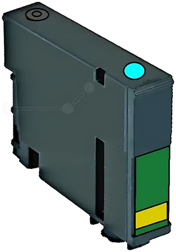 Kompatibel PRIET1632 Tintenpatrone cyan XL, 580 Seiten 10ml (ersetzt Epson 16XL)