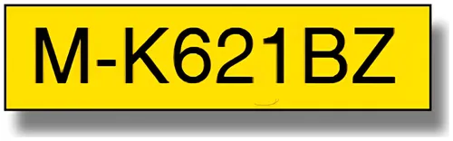 Brother MK-621BZ DirectLabel schwarz auf gelb 9mm x 8m