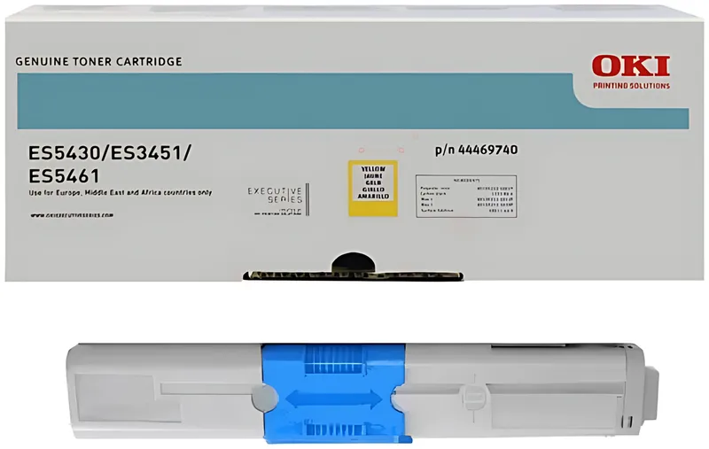 OKI 44469740 Toner-Kit gelb, 5.000 Seiten