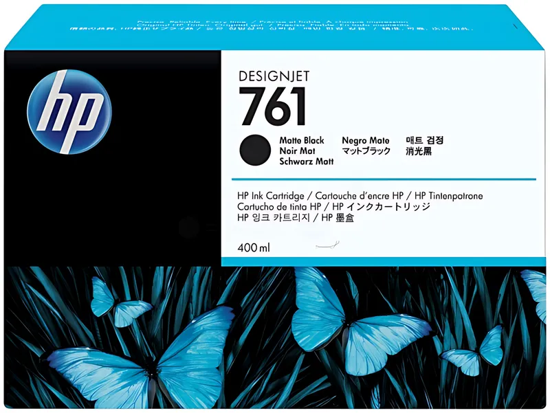 HP 761 Tintenpatrone schwarz matt