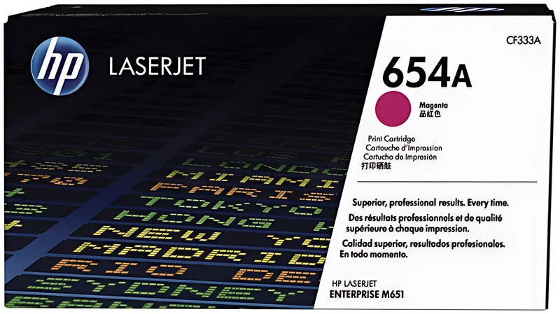 HP 654A Toner Magenta