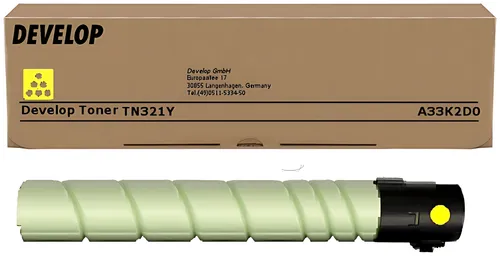Develop A33K2D0/TN-321Y Toner gelb, 25.000 Seiten/5%