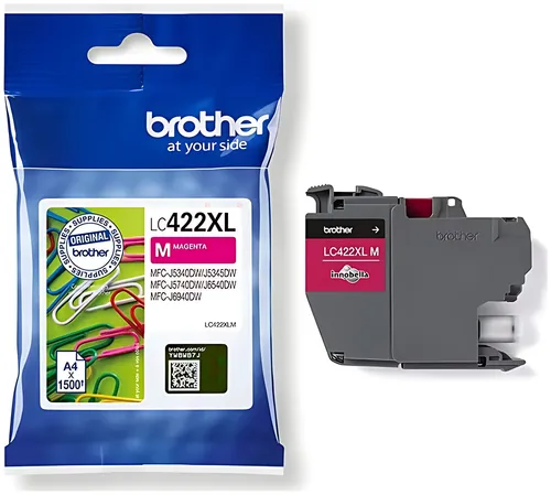 Brother LC-422XLM Tintenpatrone magenta High-Capacity, 1.500 Seiten