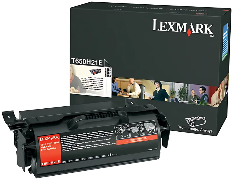 Lexmark T650H21E Tonerkartusche schwarz, 25.000 Seiten ISO/IEC 19752