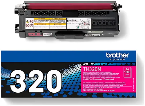 Brother TN-320M Toner magenta, 1.500 Seiten ISO/IEC 19798