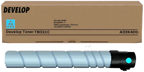 Develop A33K4D0/TN-321C Toner cyan, 25.000 Seiten/5%