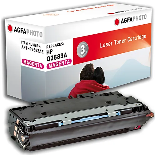 AgfaPhoto APTHP2683AE Tonerkartusche magenta, 6.000 Seiten 150 Gramm (ersetzt HP 311A/Q2683A)