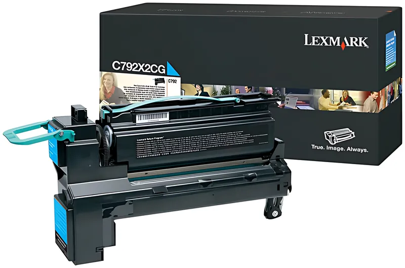 Lexmark C792X1KG Tonerkartusche schwarz extra High-Capacity return program, 20.000 Seiten ISO/IEC 19798