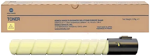 Konica Minolta ACV1250/TN-626Y Toner gelb, 28.000 Seiten ISO/IEC 19752