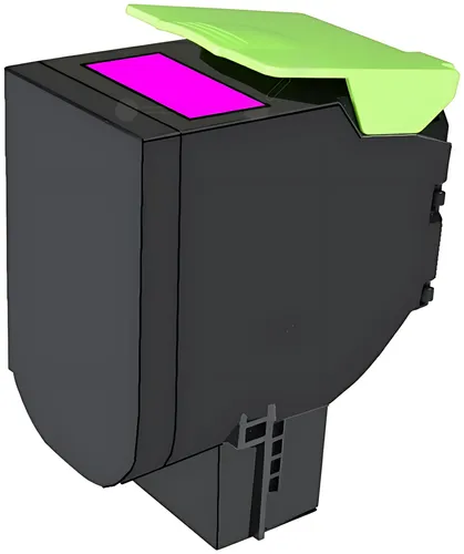 Kompatibel PRTL80C2HM0 Toner-Kit magenta, 3.000 Seiten (ersetzt Lexmark 802HM)