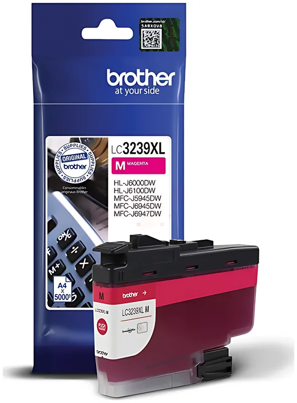 Brother LC-3239XLM Tintenpatrone magenta, 5.000 Seiten
