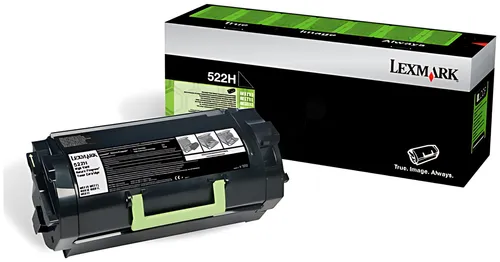 Lexmark 52D2H00/522H Toner-Kit schwarz return program, 25.000 Seiten ISO/IEC 19752
