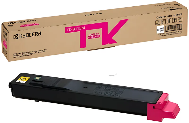 Kyocera 1T02P3BNL0/TK-8115M Toner-Kit magenta, 6.000 Seiten ISO/IEC 19752