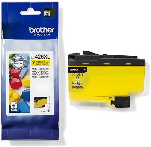 Brother LC-426XLY Tintenpatrone gelb, 5.000 Seiten ISO/IEC 19752