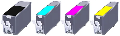 Kompatibel PRSCCLI521PLUS Tintenpatrone MultiPack 2x Bk + 1x C,M,Y 2xPGI + 4xCLI VE=5 (ersetzt Canon CLI-521BK CLI-521C CLI-521M CLI-521Y PGI-520PGBK)