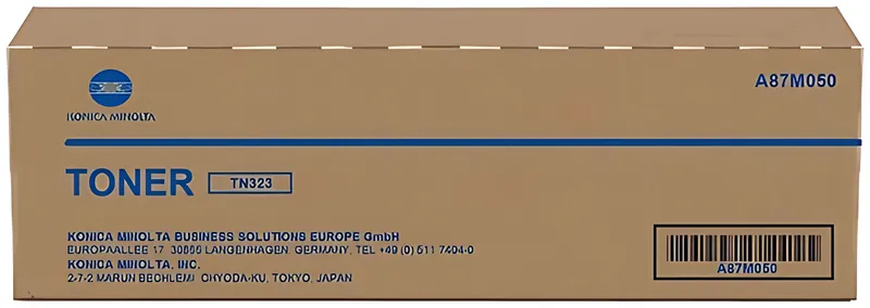 Konica Minolta A87M050/TN-323 Toner-Kit, 23.000 Seiten ISO/IEC 19752