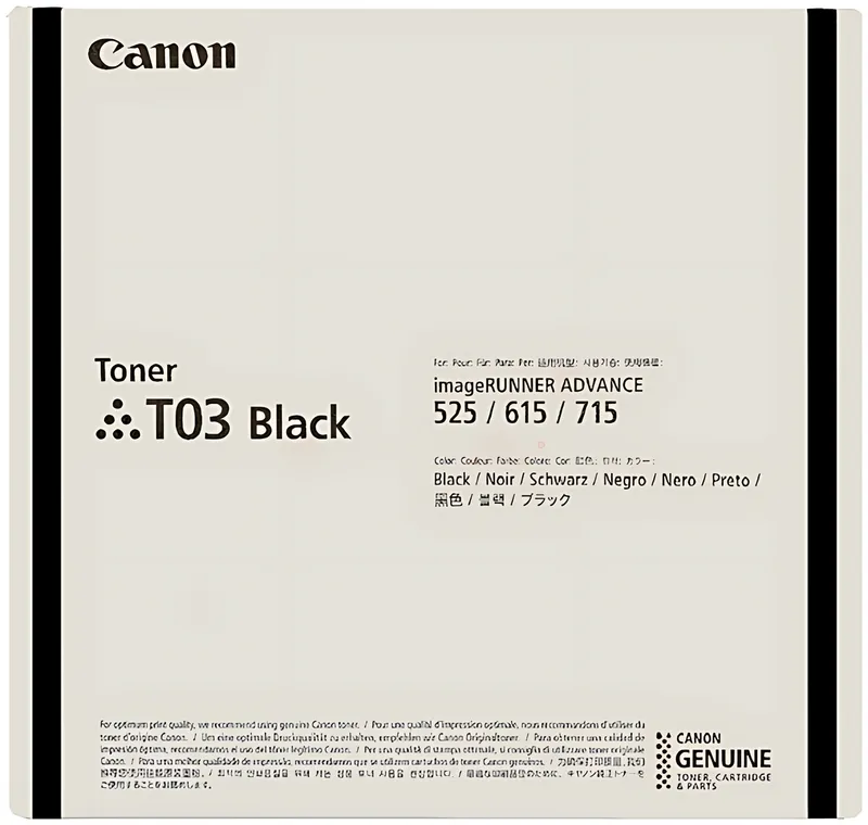 Canon 2725C001/T03 Toner-Kit, 51.500 Seiten ISO/IEC 19752