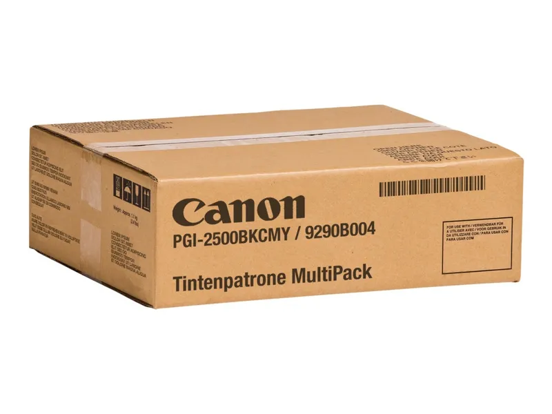 Canon 9290B004/PGI-2500BKCMY Tintenpatrone MultiPack Bk,C,M,Y 29,1ml + 3 x 9,6ml VE=4