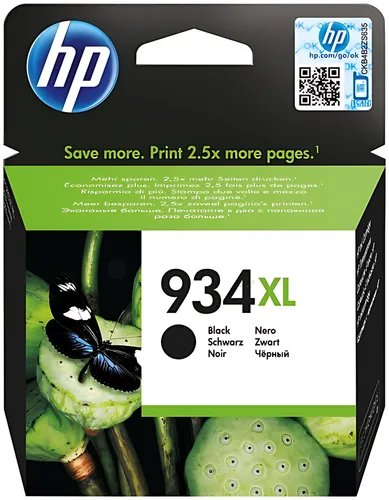 HP C2P23AE/934XL Tintenpatrone schwarz High-Capacity, 1.000 Seiten ISO/IEC 24711 25.5ml