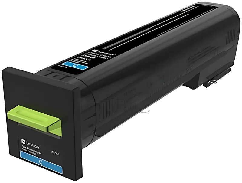 Lexmark 72K20C0 Toner-Kit cyan return program, 8.000 Seiten ISO/IEC 19798