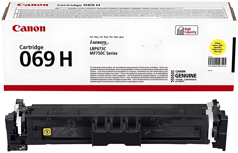 Canon 069H Toner gelb