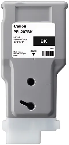 Canon 8789B001/PFI-207BK Tintenpatrone schwarz 300ml