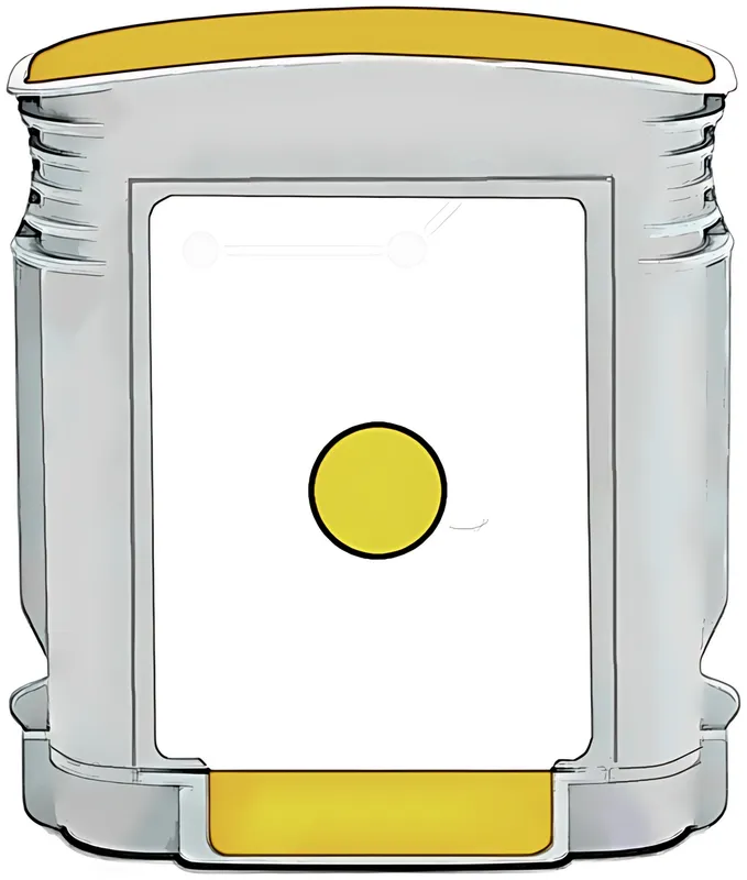 Kompatibel PRIHPC4913A Tintenpatrone gelb 70ml (ersetzt HP 82)