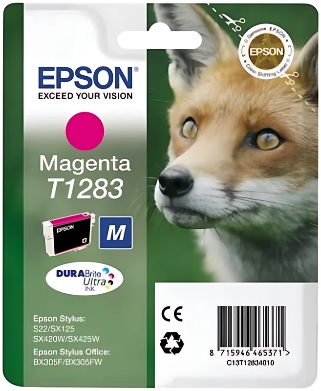 Epson C13T12834012/T1283 Tintenpatrone magenta, 140 Seiten 3,5ml