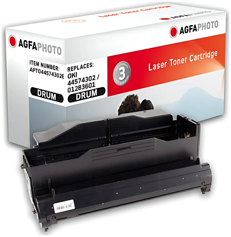 AgfaPhoto APTO44574302E Drum Kit, 25.000 Seiten (ersetzt OKI 44574302)