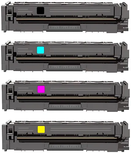 Kompatibel PRTHPCF540XRAINBOW Toner MultiPack Bk,C,M,Y VE=4 (ersetzt HP 203X/CF540X 203X/CF541X 203X/CF542X 203X/CF543X)