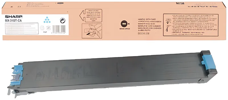 Sharp MX-31GTCA Toner cyan, 15.000 Seiten ISO/IEC 19752