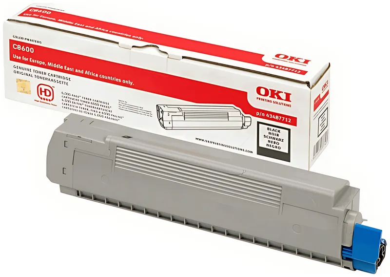 OKI 43487712 Toner schwarz, 6.000 Seiten ISO/IEC 19752
